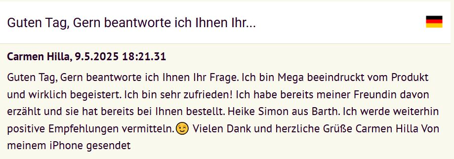 Referenzen aus Deutschland, briv